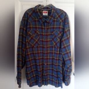 Wrangler Multicolor Plaid Shirt
